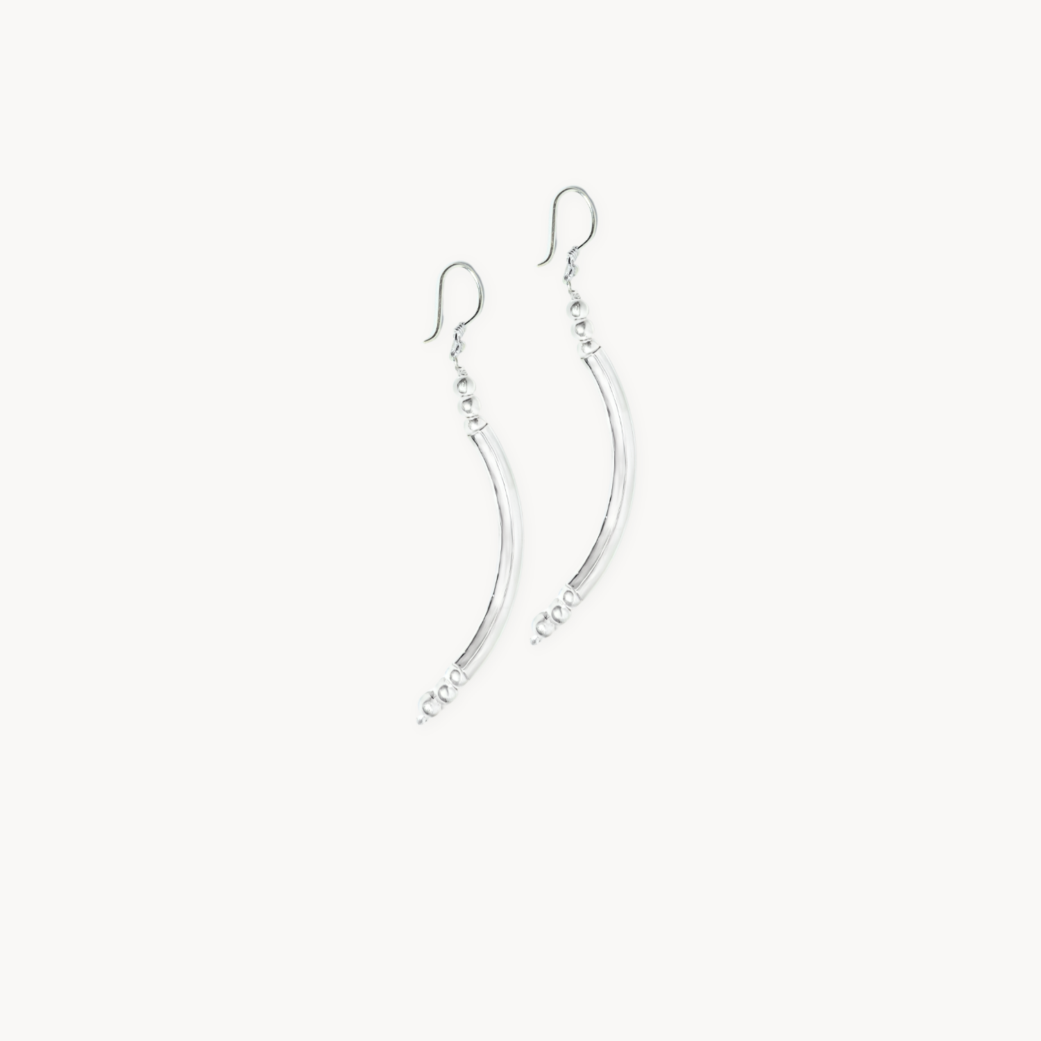 Boho Crescent Drop Earrings