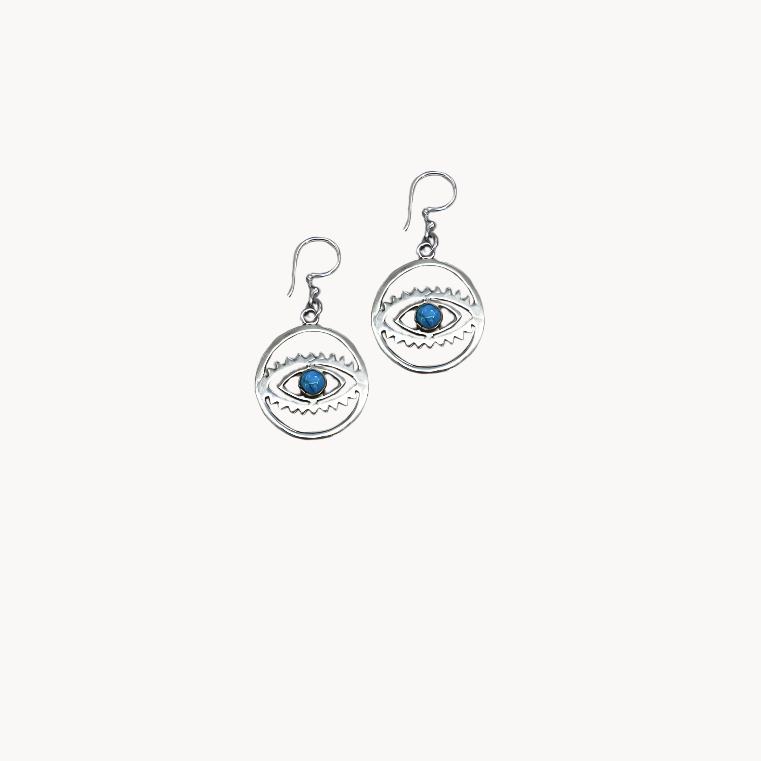 Mystic Eye Turquoise Earrings