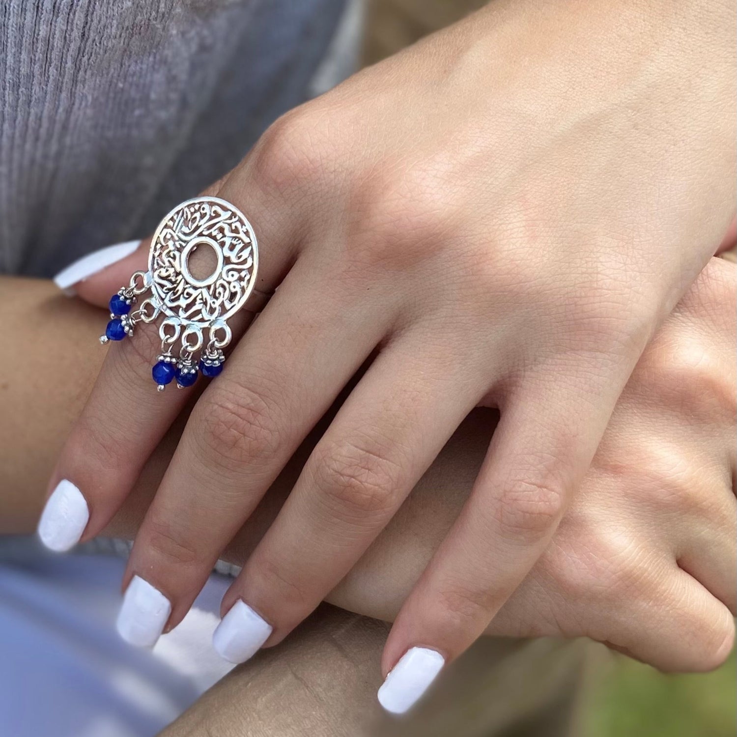 Royal Charm Statement Ring