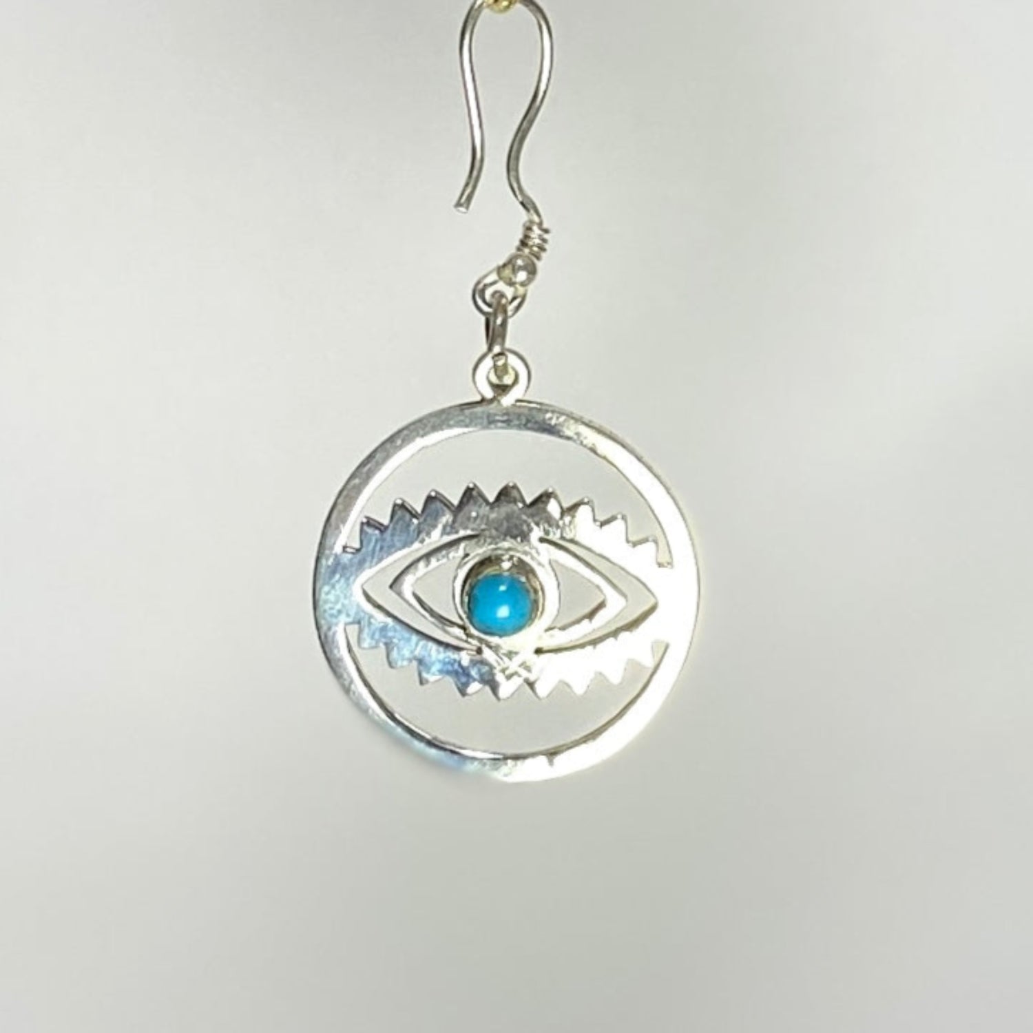 Mystic Eye Turquoise Earrings