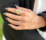 Load image into Gallery viewer, Arabic Ring Silver &amp; Gold Plated
