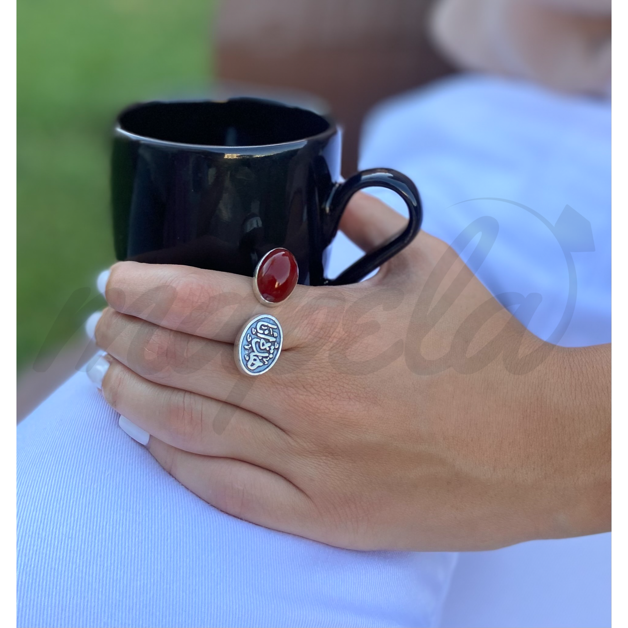 Arabic Ring With Stone